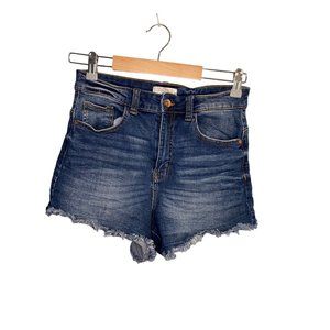 Ariya Denim Cut Off Shorts Juniors 7  28 High Rise